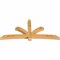 Ekena Millwork Davenport Rough Sawn Timber Gable Bracket, Western Red Cedar, 108"W x 49"H x 6"D x 6"F, 11/12 Pitch GBW108X49X0606DAV00RWR - alternate 4